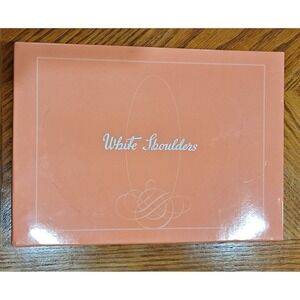 White Shoulders Vintage 2 Pc Gift Set - 4.5 Oz Spray + Bath Powder 2.6 Oz- New